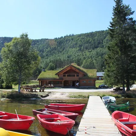 بيت خشبي Nisser Hyttegrend Og Fjone