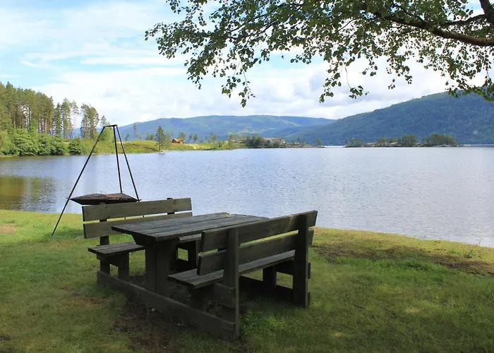 Деревянный коттедж Nisser Hyttegrend Og Fjone